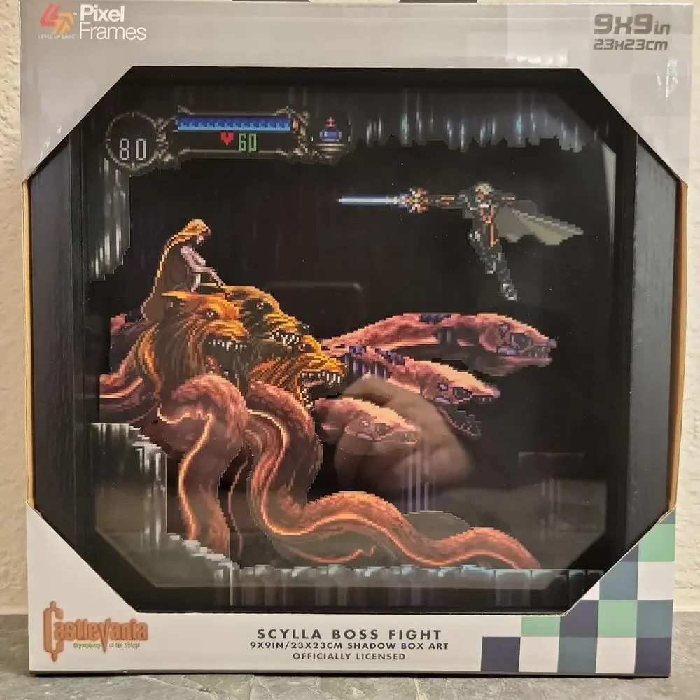 Pixel Frames - Castlevania SOTN, Scylla Boss Fight 9